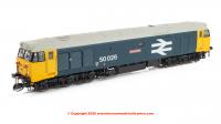 TT3067M Hornby Class 50 Diesel Locomotive number 50 026 "Indomitable" - BR Large Logo Blue